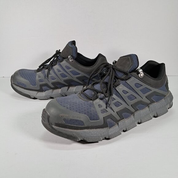 Wolverine Safety Shoes Men 10 M Composite Toe Rev Vent Blue Sneakers W211176 - Picture 1 of 16